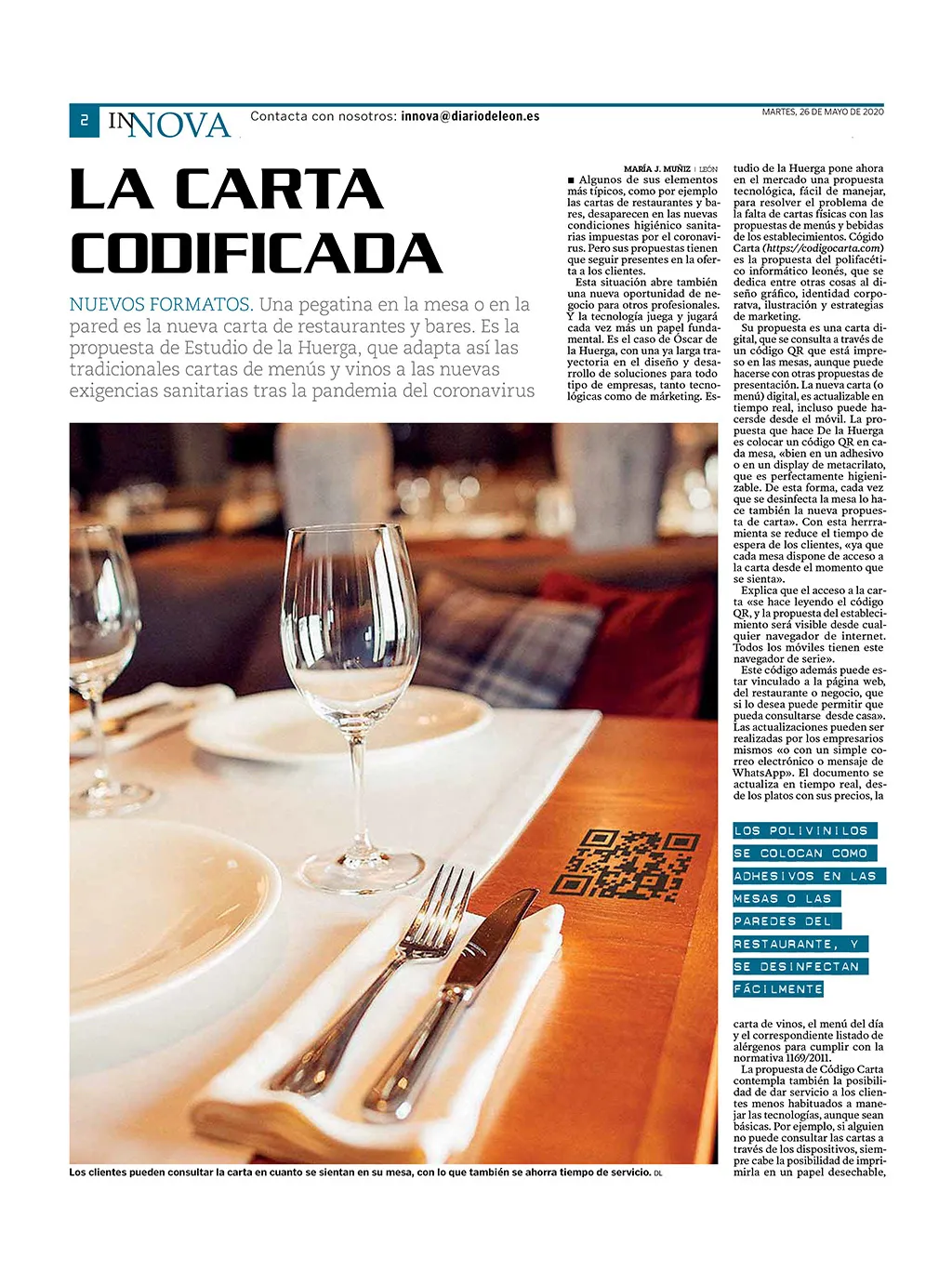Oscar-de-la-huerga-prensa-menu-restaurante-digital